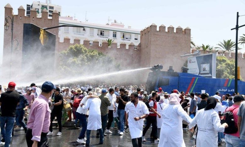 فيدرالية اليسار الديمقراطي تنتقد “قمع” احتجاجات قطاع الصحة